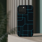 Neon Grid Magnetic Impact-Resistant iPhone Case | MagSafe compatible  Shamo's