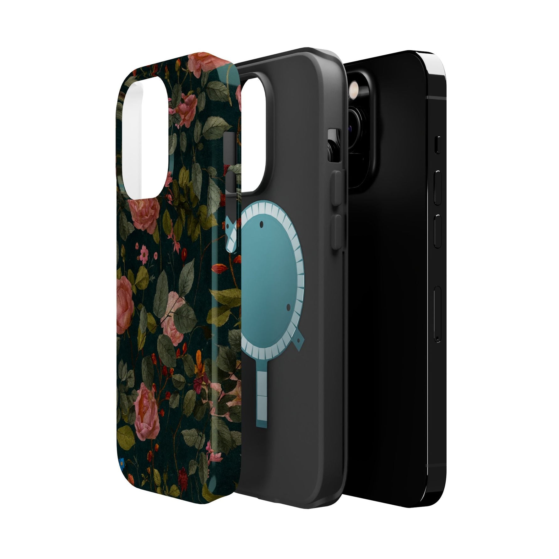 Floral Rose Realistic iPhone Case with MagSafe  Shamo's