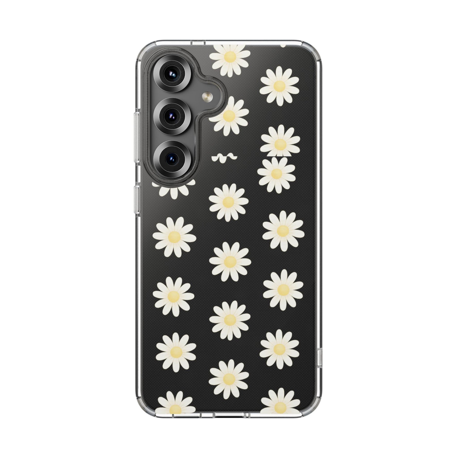 Daisy Floral Clear iPhone Case - Shamo's