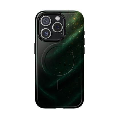 Luxury Series Emerald Galaxy iPhone Case with MagSafe - Shamo's