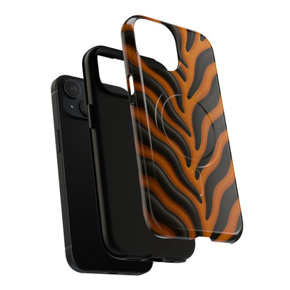 Fierce Tiger Striped iPhone Case - Works with MagSafe
