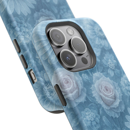 Frozen Beauty Floral Rose iPhone Case | MagSafe compatible  Shamo's