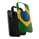 Brazil Flag iPhone Case | MagSafe  Shamo's