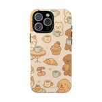 Funda para teléfono con diseño de gatos y perros y MagSafe
