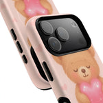 Heart Hug Teddy Bear iPhone Case – with MagSafe  Shamo's