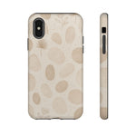 Neutral Pebble Pattern Tough iPhone Case  Shamo's iPhone X / Matte