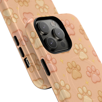 Pawfect Pattern Tough iPhone Case compatible with MagSafe