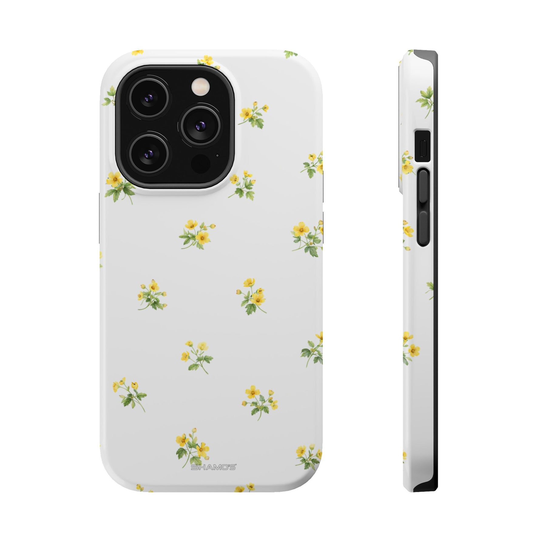 French Countryside Floral iPhone Case with MagSafe