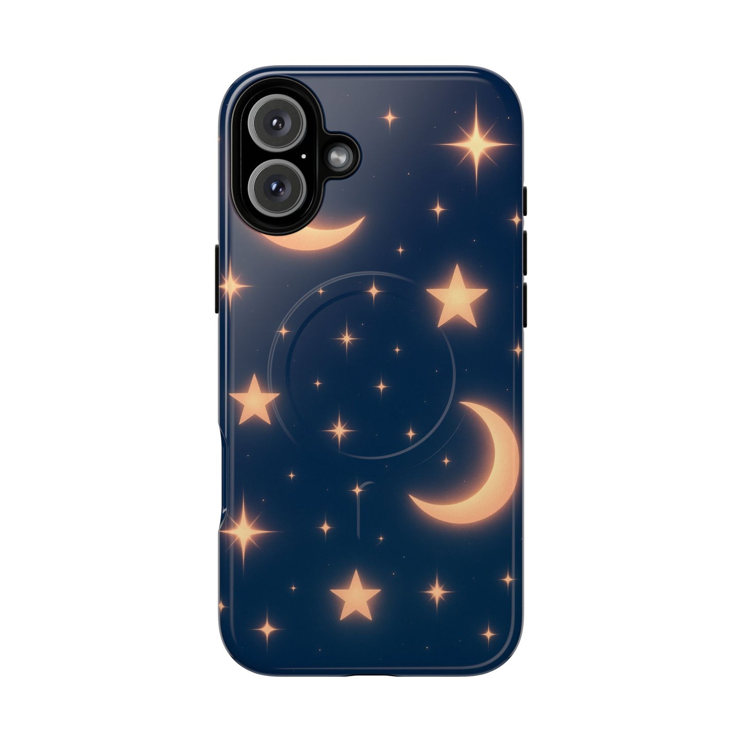 Moon Glow Magic Case for iPhone - Star and Moon Design | MagSafe