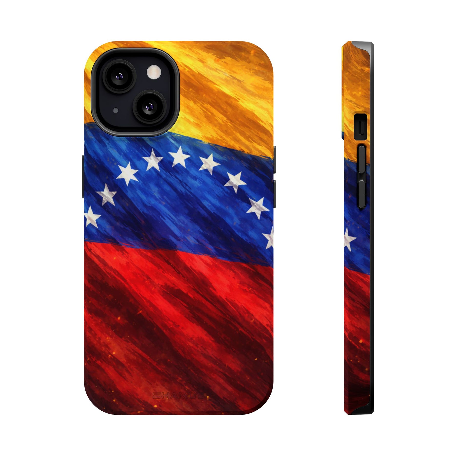 Venezuelan Flag Magnetic Impact-Resistant Phone Case with MagSafe Compatibility - iPhone 13 / Matte - Shamo's