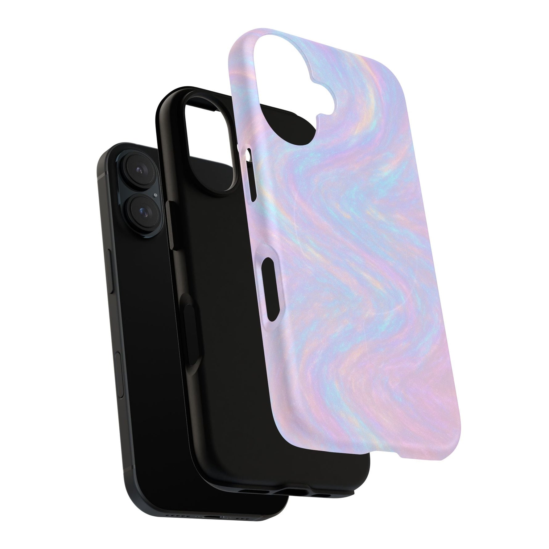 Luxury Series Iridescent Swirl iPhone Case with MagSafe  Shamo's