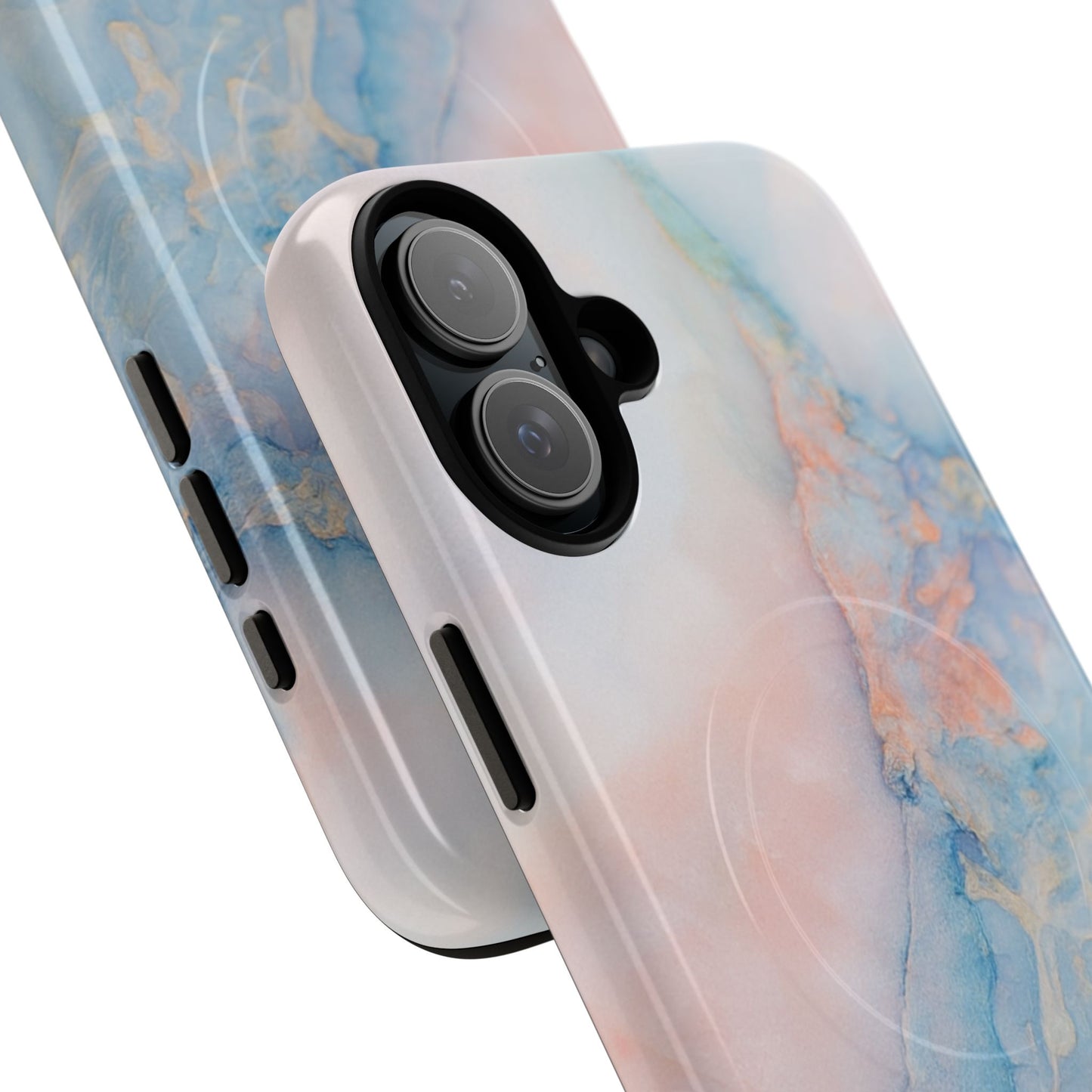 Marble Pastel iPhone Case (MagSafe compatible)