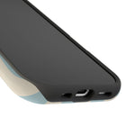 Blue Strips Pattern iPhone Case Compatible with MagSafe