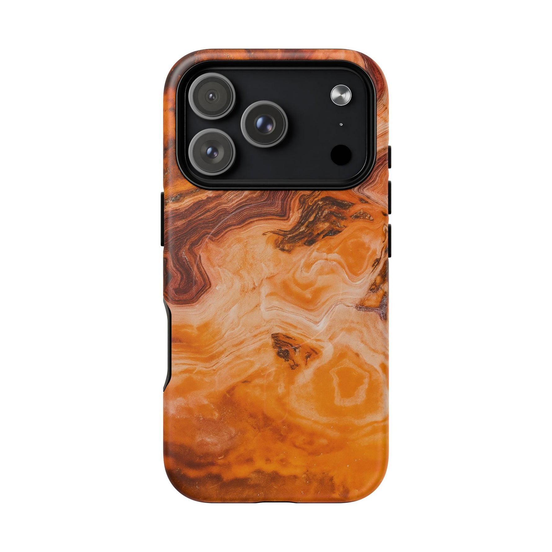 Amber Agate Marble iPhone Case — compatible with MagSafe - Shamo's