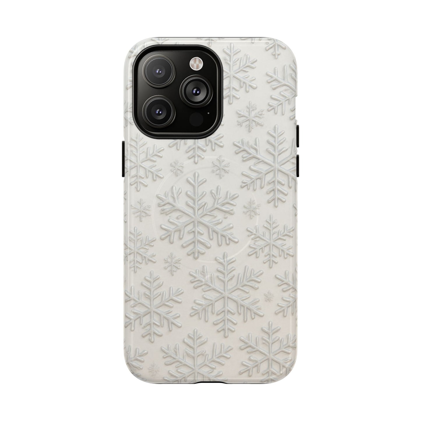 Snowflake Texture iPhone Case compatible with MagSafe - Shamo's