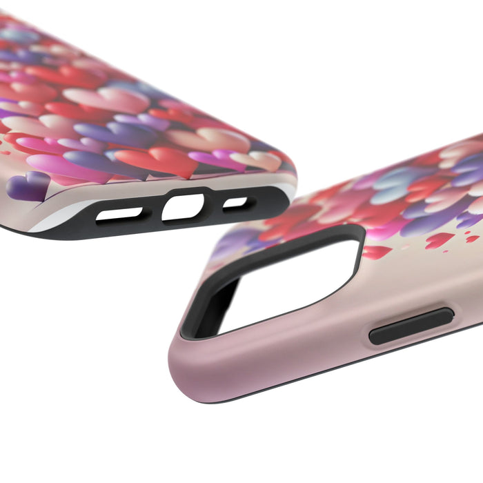 Shamo's Phone Case | MagSafe Compatible | Love Hearts Theme for iPhone 17 and more
