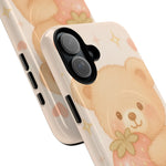Strawberry Teddy iPhone Case with MagSafe  Shamo's