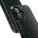 Dark Carbon Fiber Texture Magnetic Impact-Resistant iPhone Case | MagSafe compatible  Shamo's