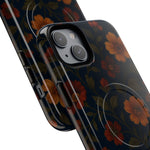 Floral Night Velvet iPhone Case - Works with MagSafe - Shamo's