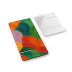 Abstract Color Wave Phone Stand — Portable Acrylic Mobile Display Stand