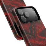 Red Marble iPhone Case with MagSafe  Shamo's