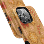 Candy Cane & Gingerbread Holiday iPhone Case — Impact-Resistant  Shamo's