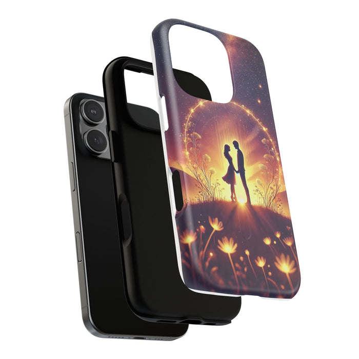 MagSafe Phone Case - Love Couple Design - Tough Magnetic Cases