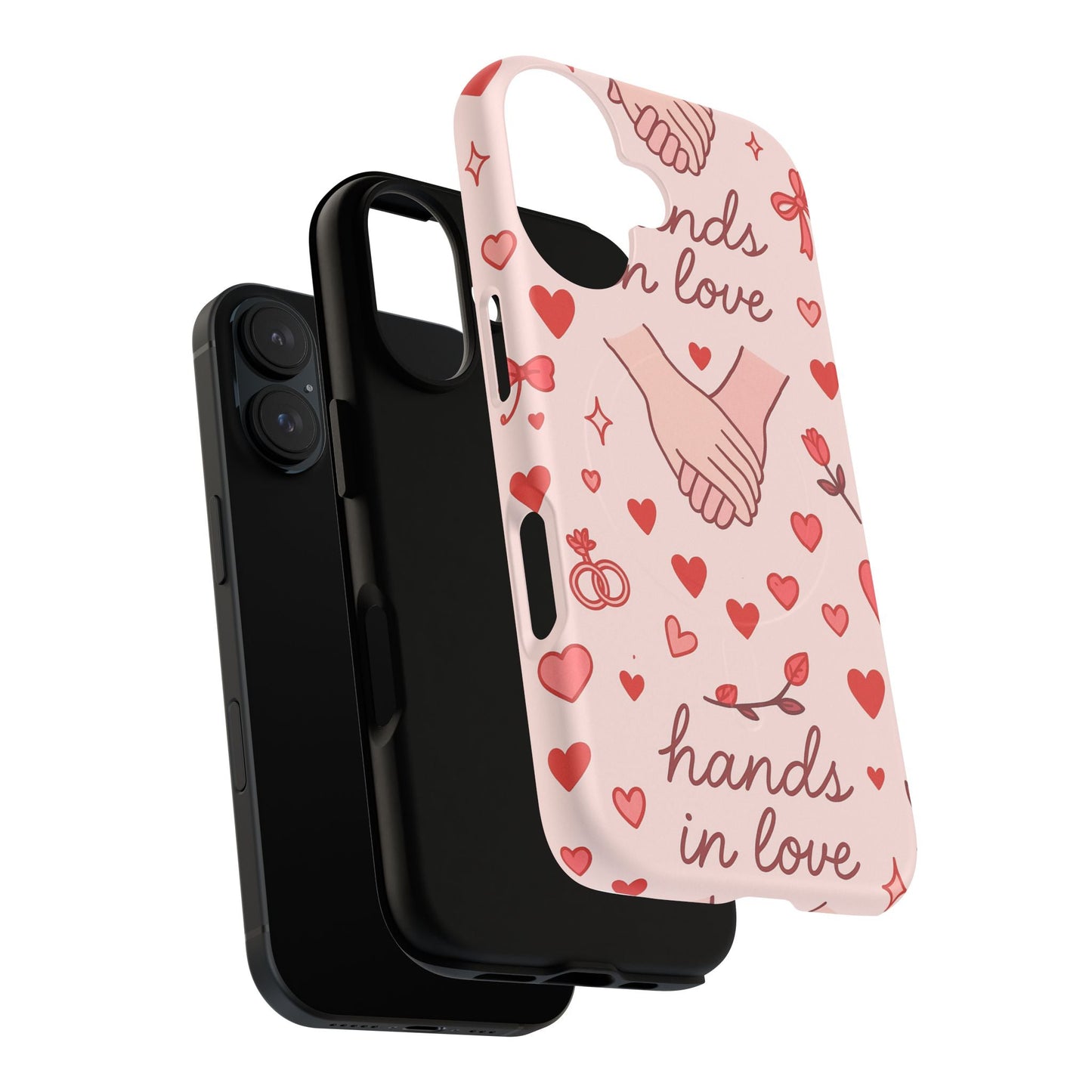 Hands in Love iPhone Case - Compatible with MagSafe  Shamo's