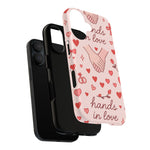 Hands in Love iPhone Case - Compatible with MagSafe  Shamo's