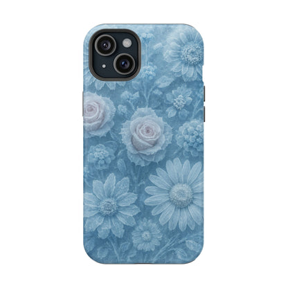 Frozen Beauty Floral Rose iPhone Case | MagSafe compatible  Shamo's iPhone 15 Plus / Matte