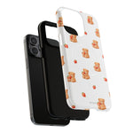 Strawberry Teddy iPhone Case with MagSafe