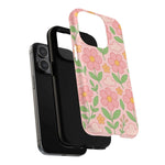 Floral Tough MagSafe Magnetic Phone Case - Stylish Protection for Your Device
