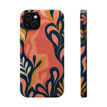 Floral Feminine Abstract MagSafe Impact-Resistant iPhone Case  Shamo's iPhone 14 Plus / Glossy