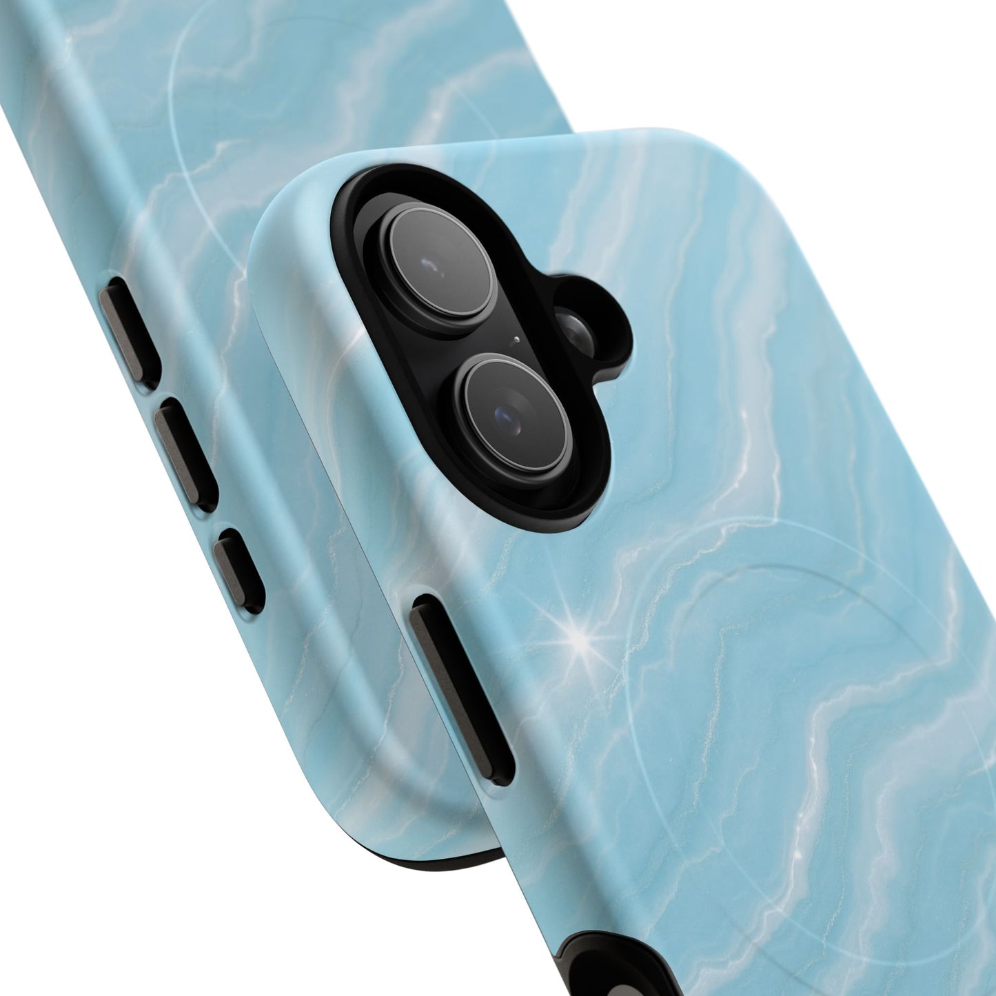 Sky Glow Marble iPhone Case with MagSafe