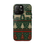 Holiday Knit Reindeer MagSafe Tough iPhone Case  Shamo's iPhone 14 Pro Max / Glossy