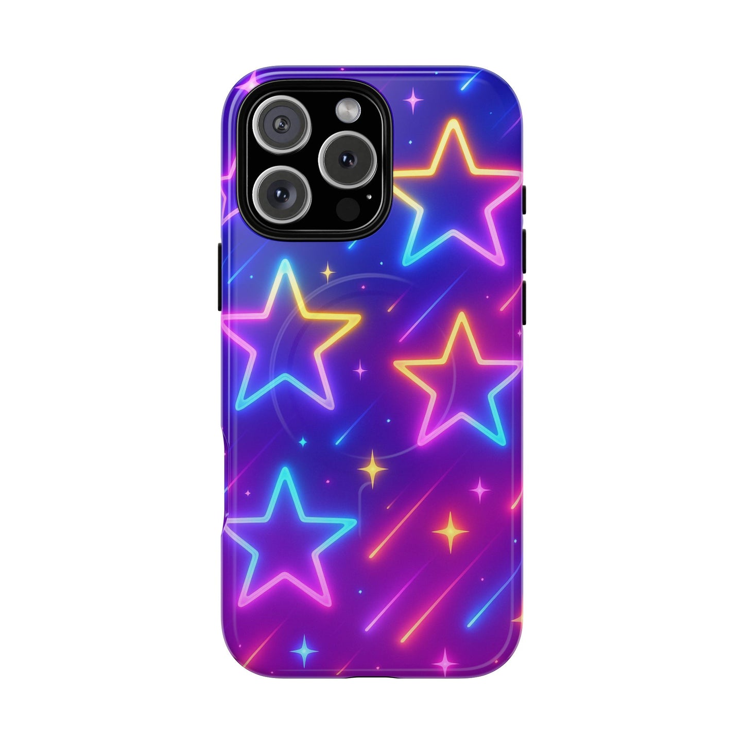 Neon Starburst iPhone Cases – with MagSafe