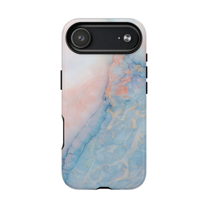 Marble Pastel iPhone Case (MagSafe compatible)
