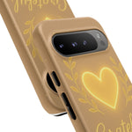 Grateful Heart iPhone Case — Warm Neon Heart  Shamo's