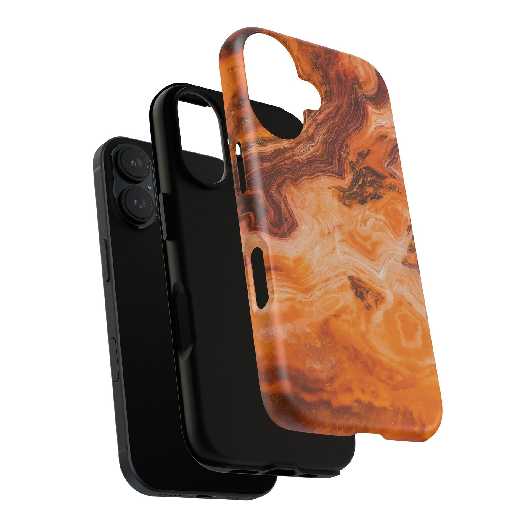 Amber Agate Marble iPhone Case — compatible with MagSafe  Shamo's