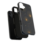 Gold Fireworks Celebration iPhone Case with MagSafe  Shamo's