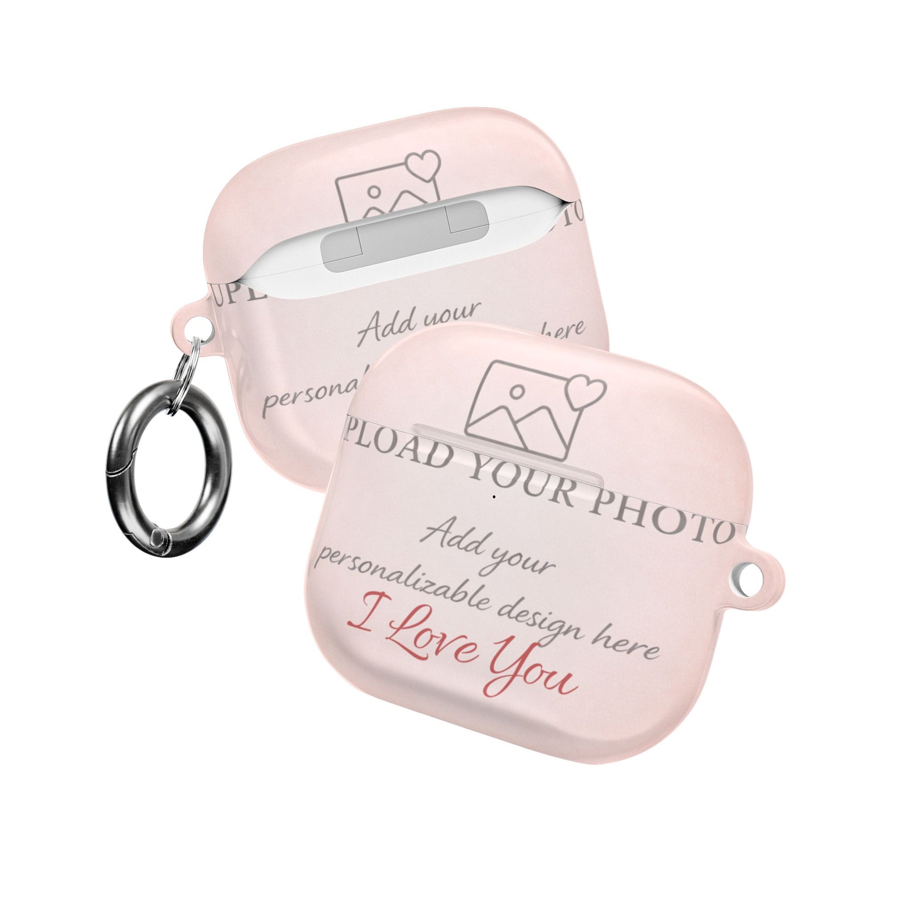 Personalizable AirPods Case | Custom Text & Photo - AirPods Pro Gen 1 / White / Glossy - Shamo's