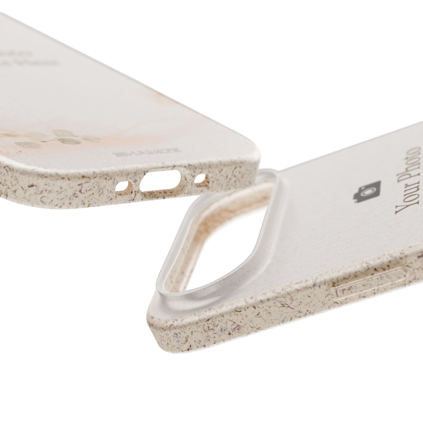 Personalizable Biodegradable Custom Phone Case | Add your own Photo and Text - iPhone 17 Pro Max - Shamo's