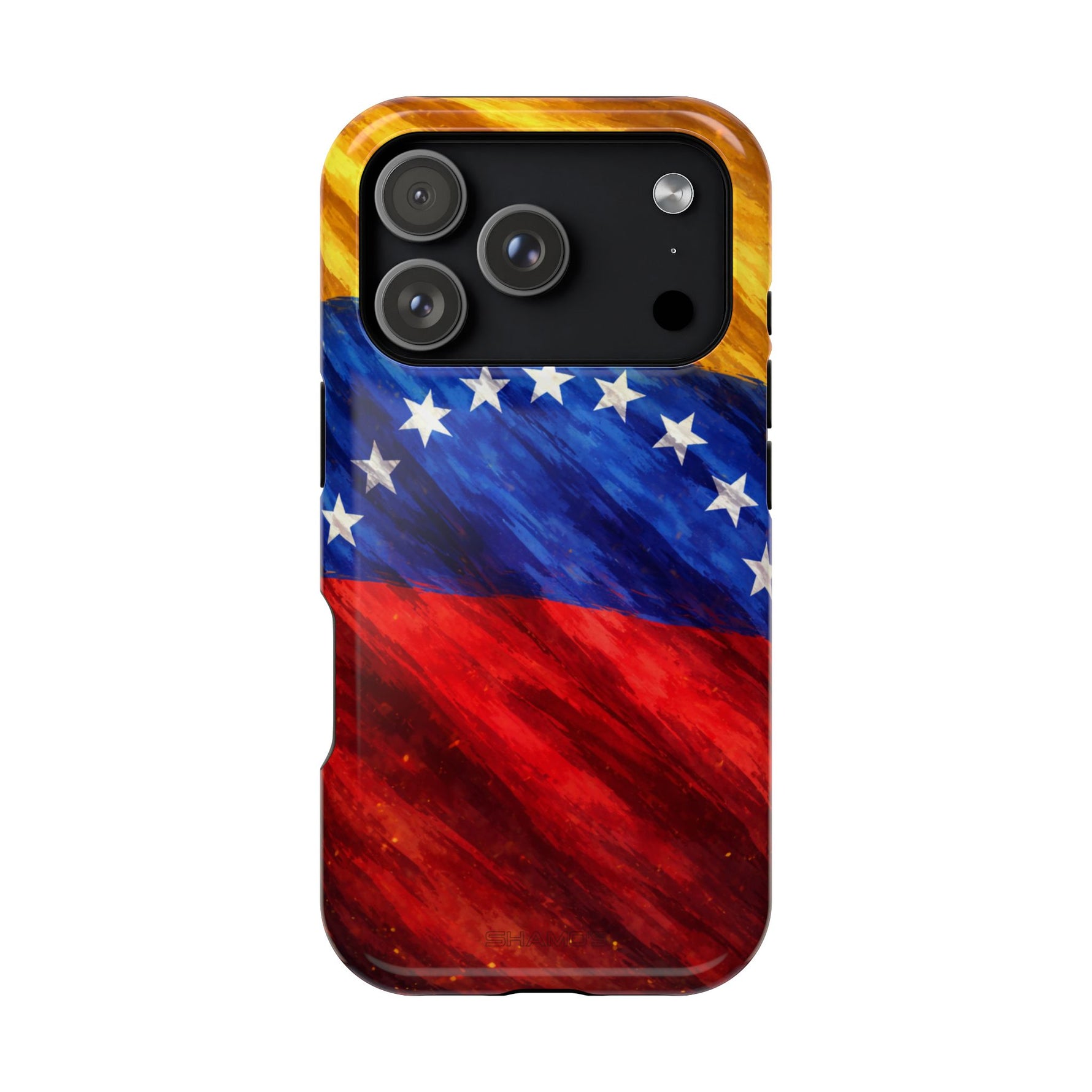 Venezuelan Flag Magnetic Impact-Resistant Phone Case with MagSafe Compatibility - iPhone 17 Pro / Glossy - Shamo's