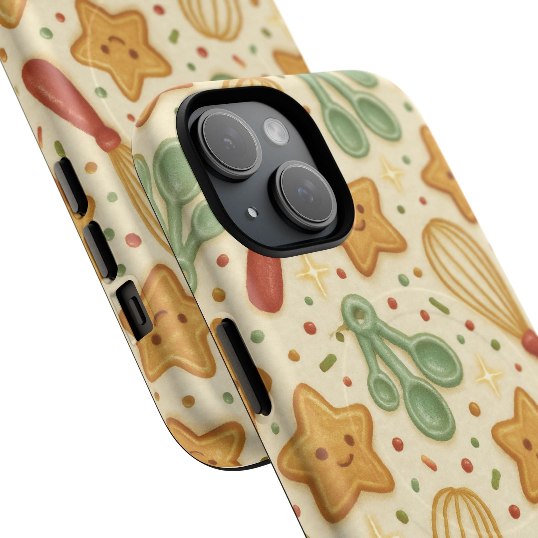 Baking Holiday iPhone Case — Cute Whisk & Cookie Pattern | compatible with MagSafe  Shamo's