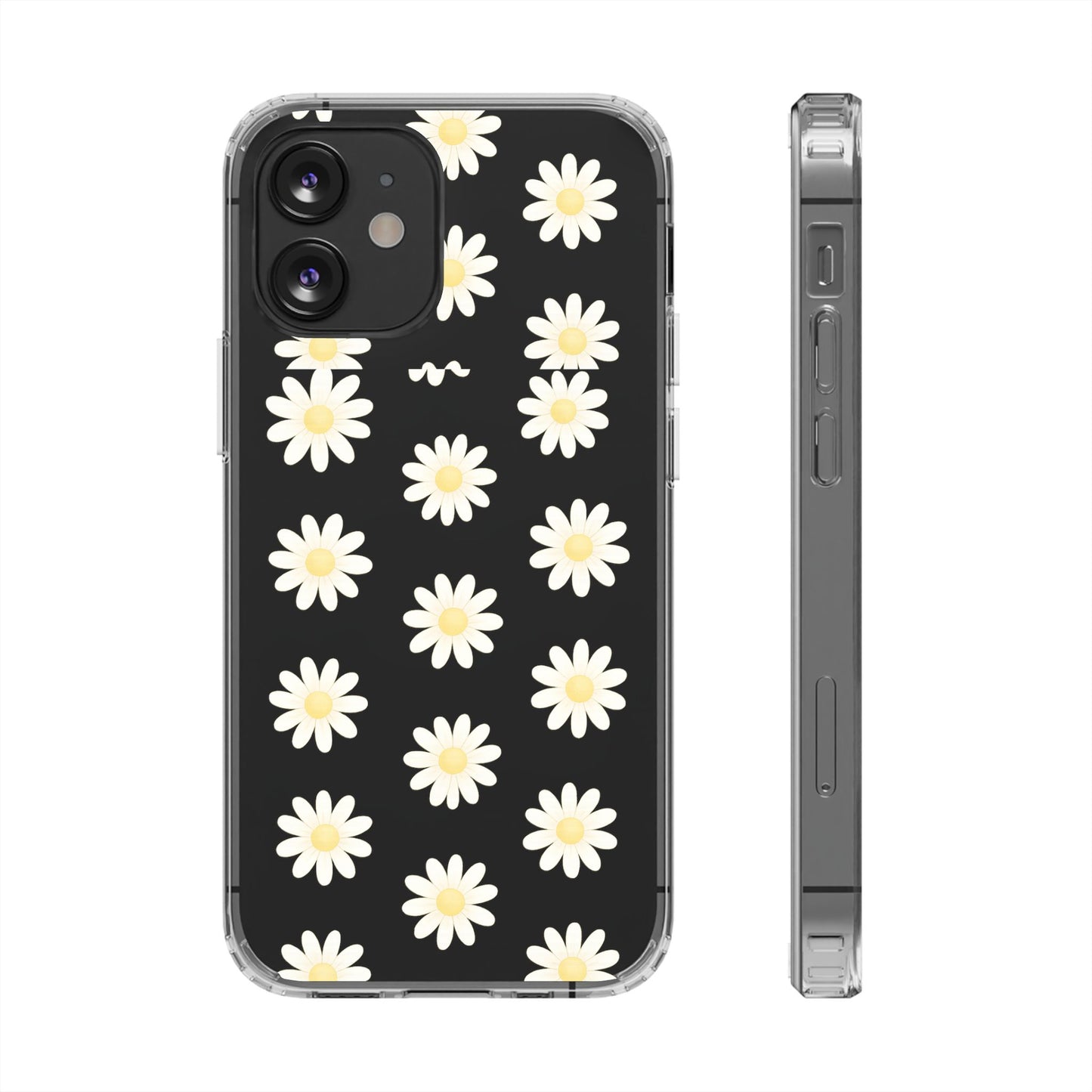 Daisy Floral Clear iPhone Case - Shamo's