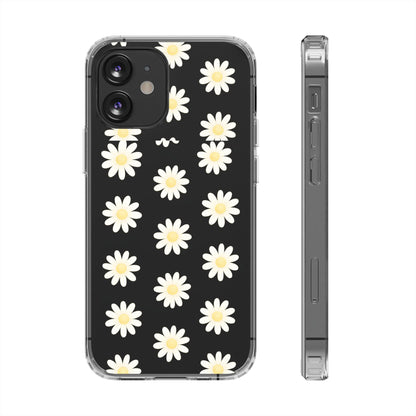 Daisy Floral Clear iPhone Case - Shamo's