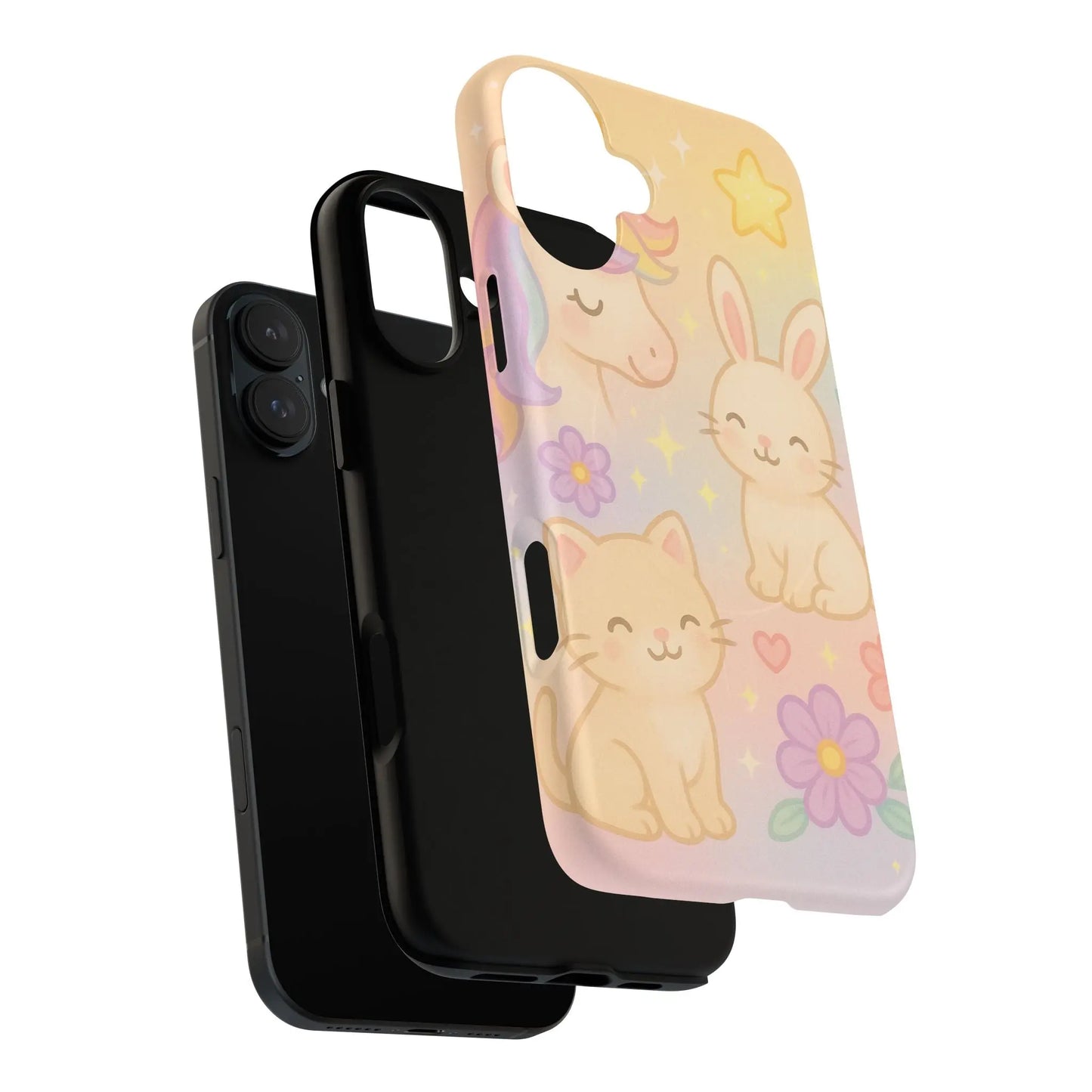 Magical Animal Friends iPhone Case with MagSafe