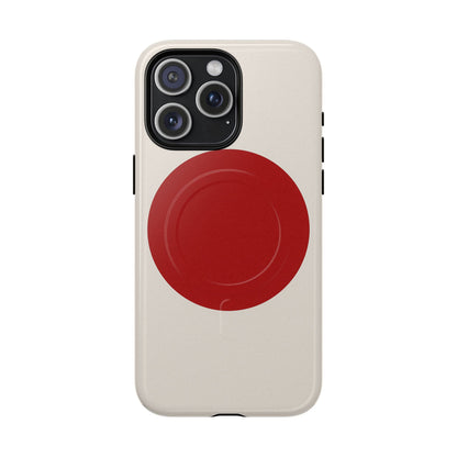 Japan Flag iPhone Case - Tough Works with MagSafe