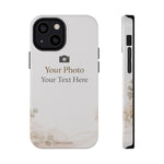 Personalizable Impact-Resistant Phone Case — Add Photo & Text - iPhone 13 Mini / Glossy / Without gift packaging - Shamo's