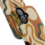 Abstract Earth-Tone Impact iPhone Case — MagSafe  Shamo's